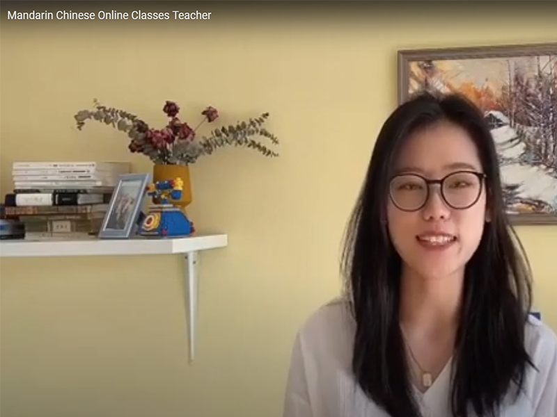 Mandarin Chinese Online Classes Teacher - Wen Wen